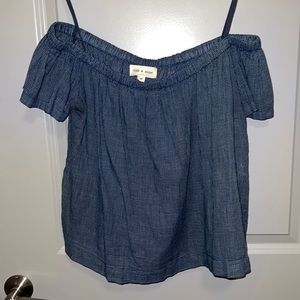Cloth & Stone off the shoulder top